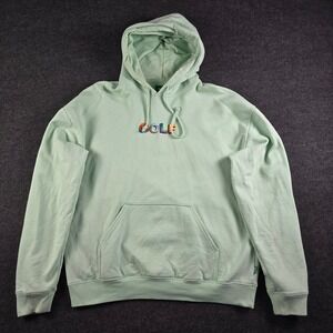 Golf Wang Green Hoodie Embroidered Logo Tyler the Creator Mint Men's Large